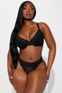 Nova Lace Push Up Bra - Black sold by Fashion Nova