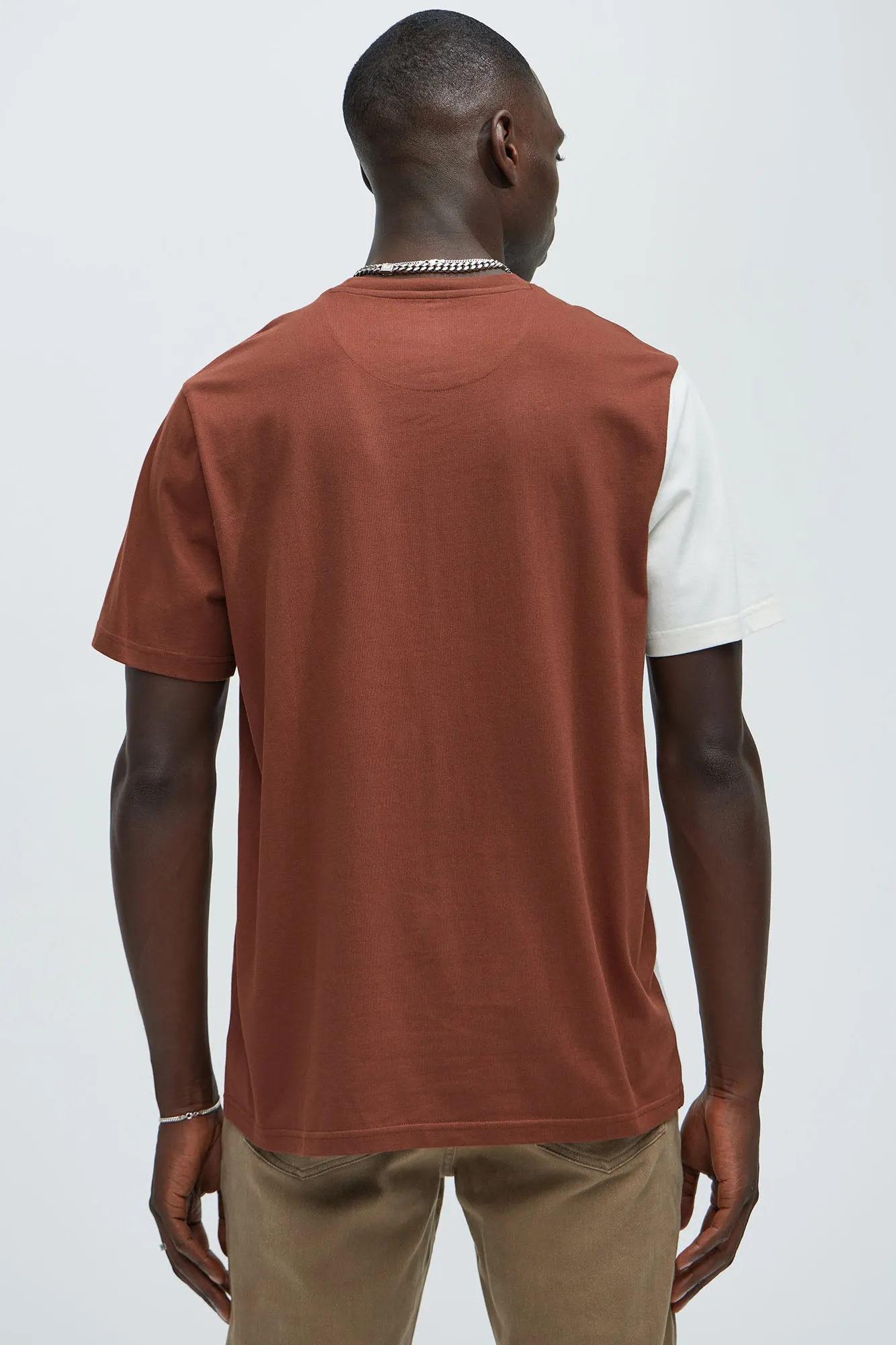 Heart Break Short Sleeve Tee - Rust/combo sold by Fashion Nova product image thumbnail 4