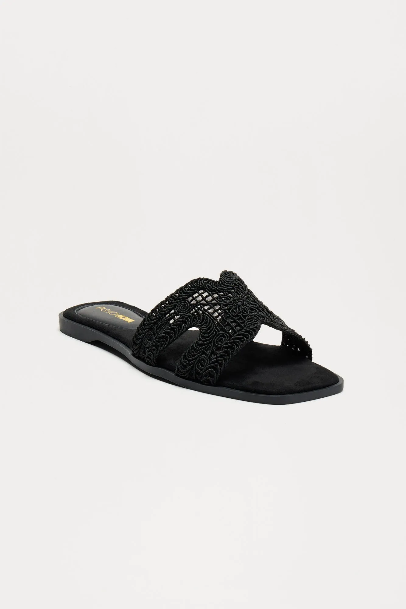 Set You Free Crochet Sandals - Black sold by Fashion Nova product image thumbnail 4
