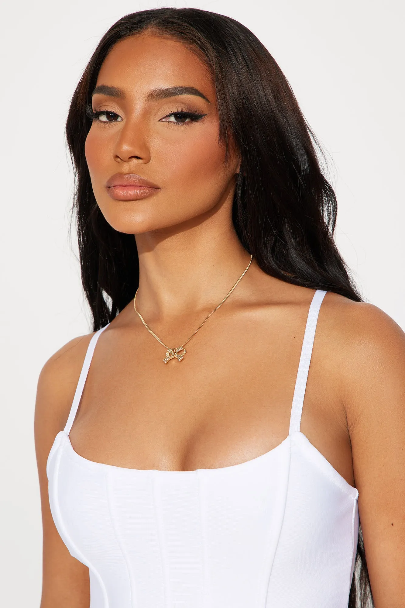 Casual Date Bow Necklace - Gold sold by Fashion Nova product image thumbnail 2