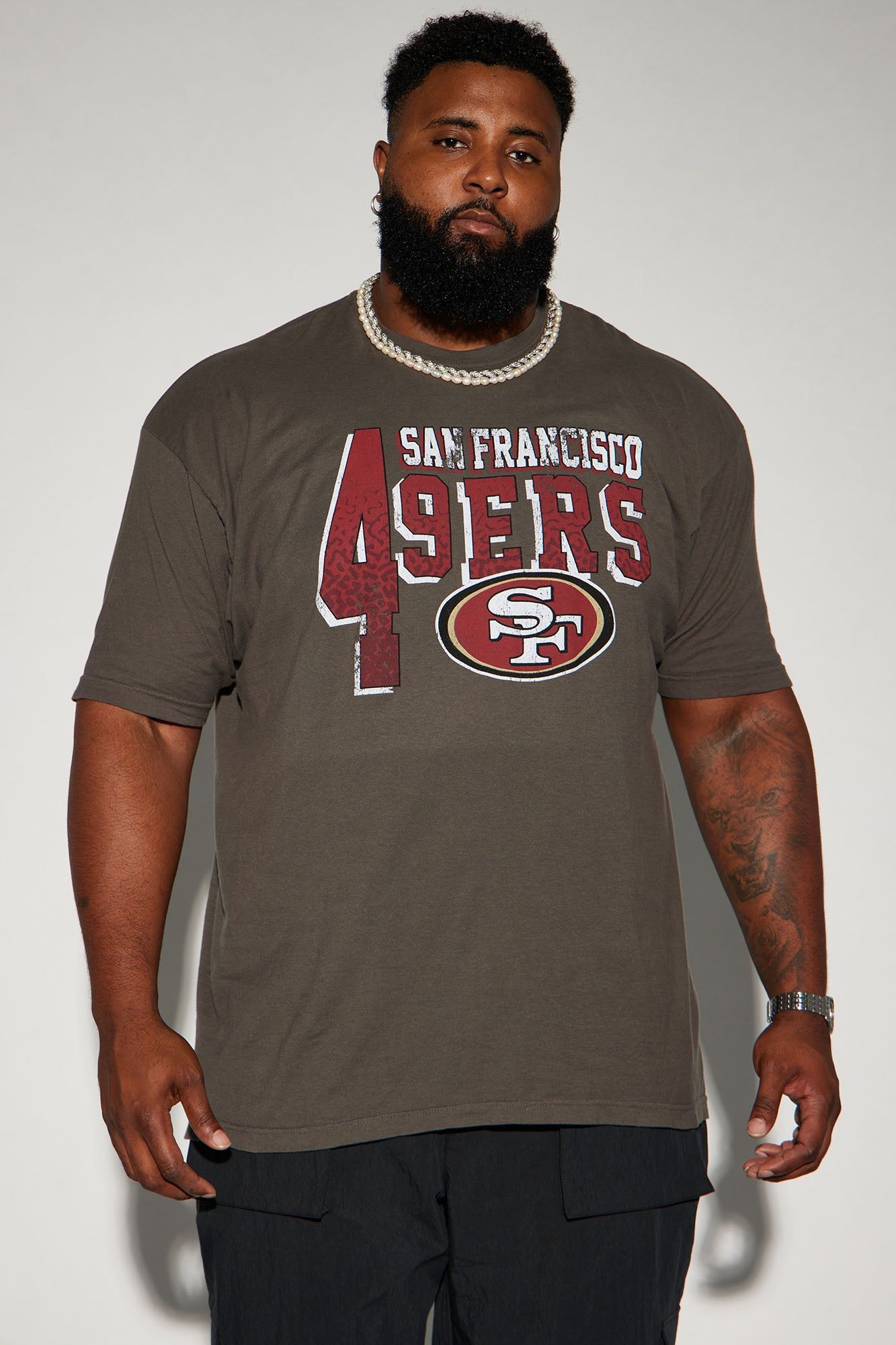 49ers Legacy Short Sleeve Tee - Black sold by Fashion Nova product image thumbnail 2