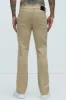 Feeling It Slim Flare Jeans - Khaki sold by Fashion Nova
