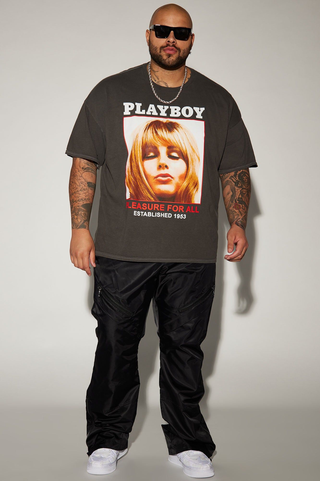 Playboy Pleasure For All Short Sleeve Tee - Black sold by Fashion Nova product image thumbnail 5