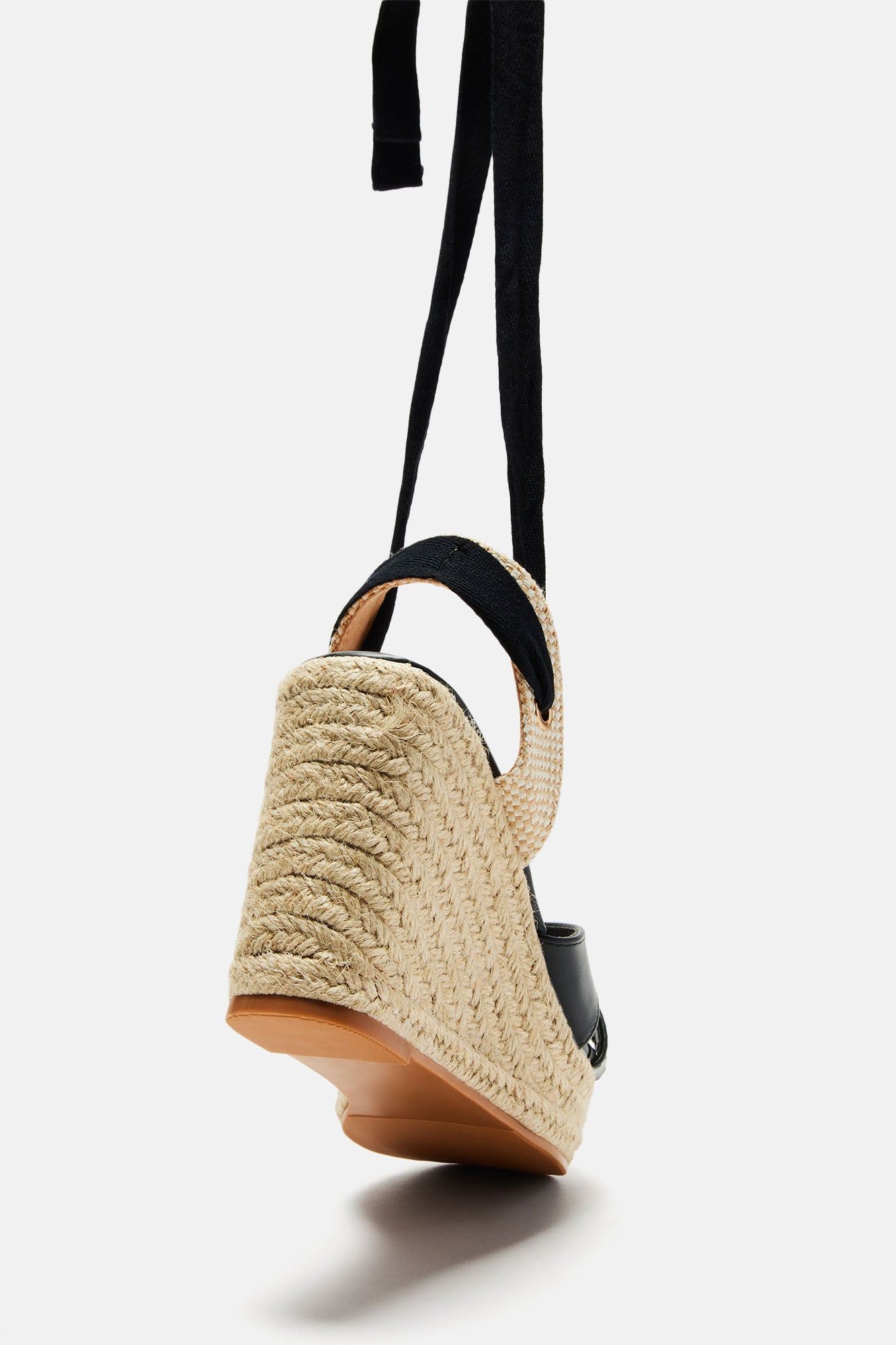 Jayda Jute Wedges - Black sold by Fashion Nova product image thumbnail 5