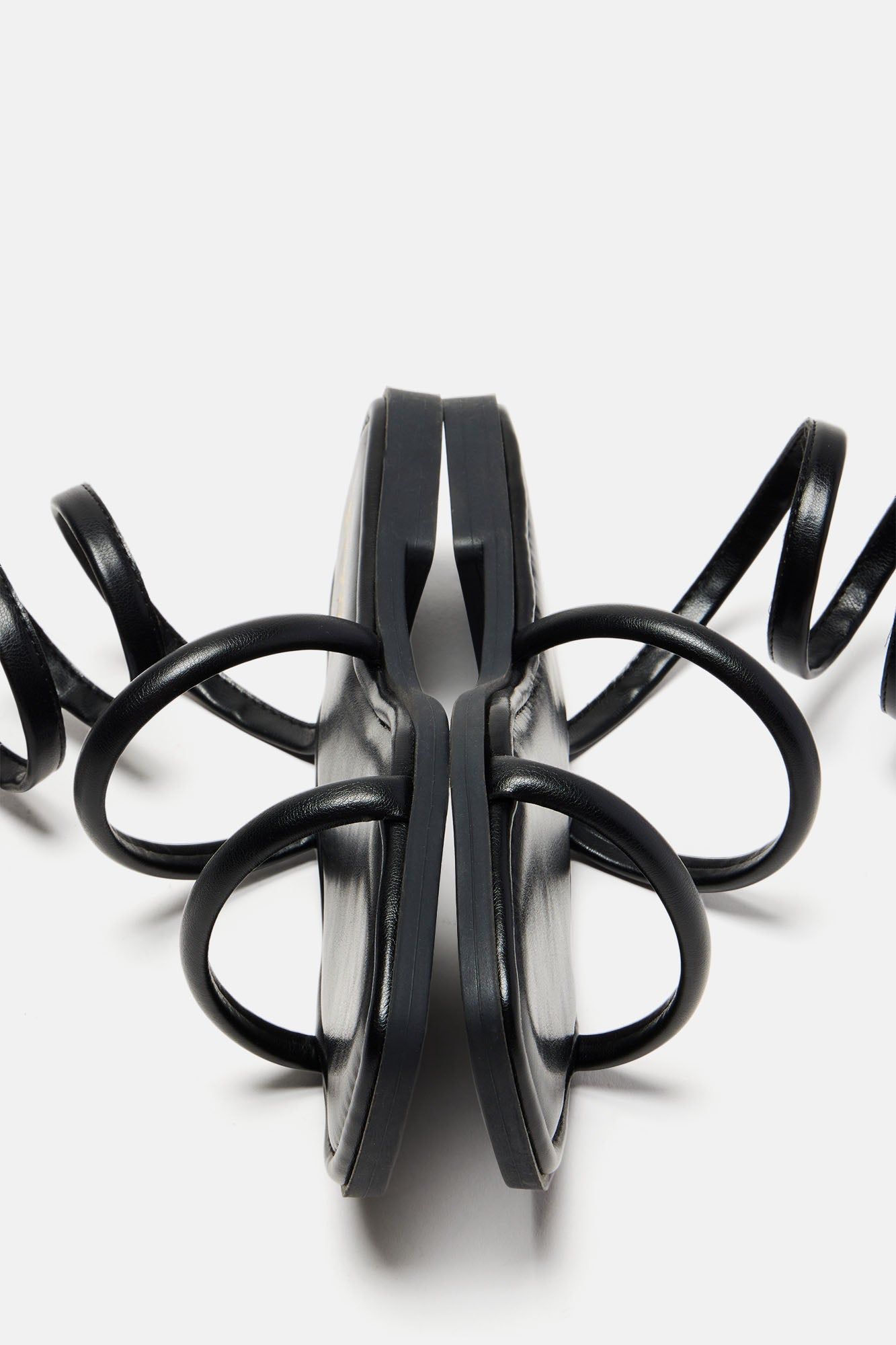 Callie Wrap Up Sandals - Black sold by Fashion Nova product image thumbnail 5