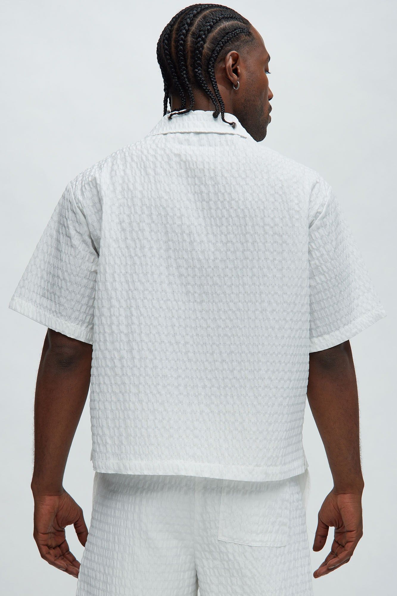 Sierra Textured Shirt - White sold by Fashion Nova product image thumbnail 4