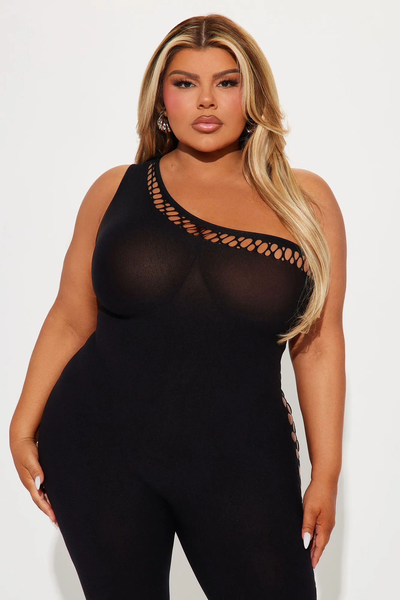 This Is Now Seamless Jumpsuit - Black sold by Fashion Nova product image thumbnail 5