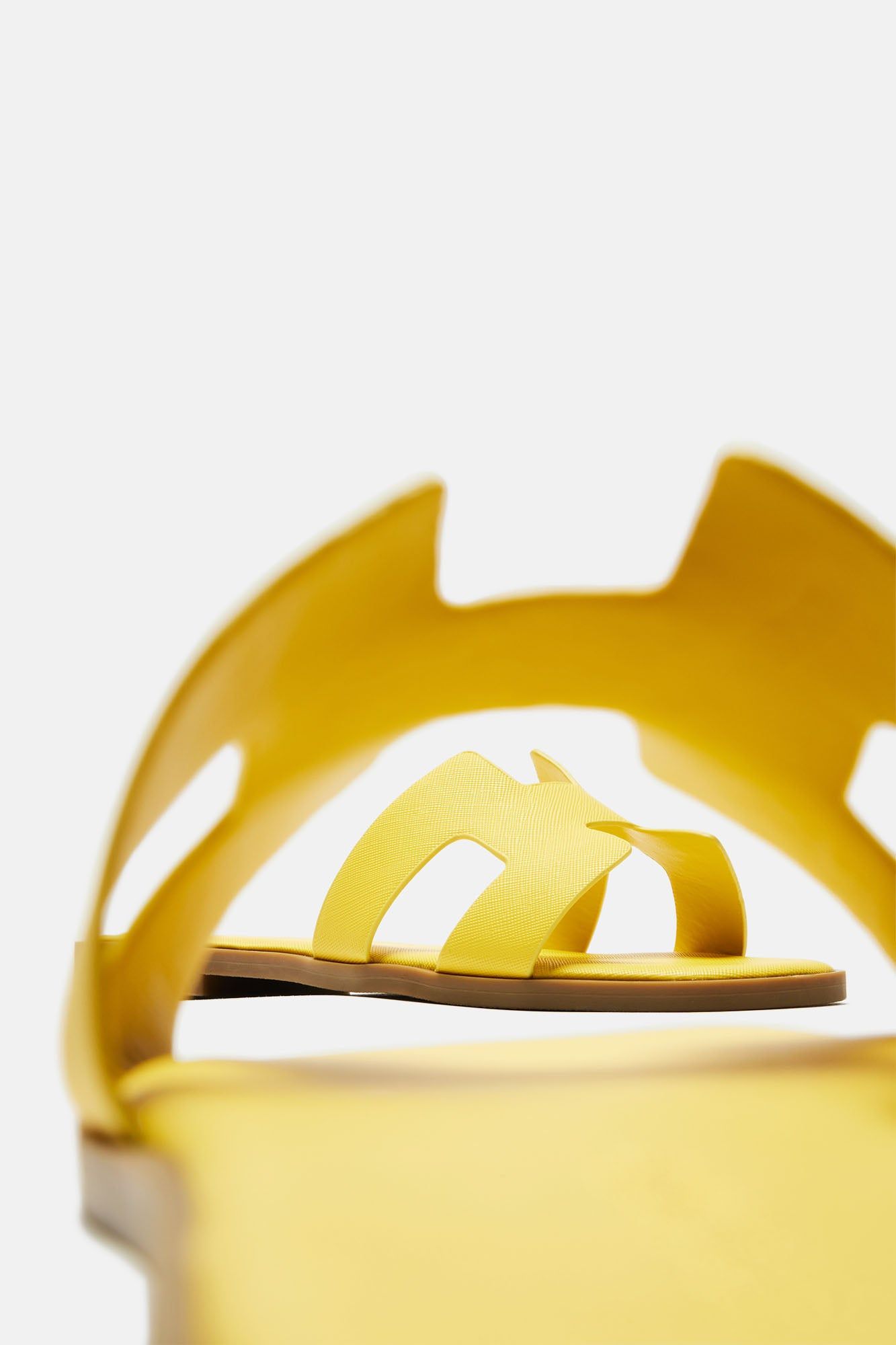 Slice Of Paradise Flat Sandals - Yellow sold by Fashion Nova product image thumbnail 5