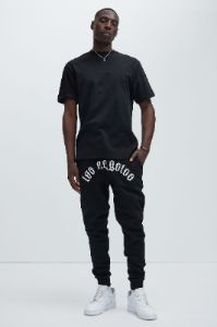 LA Antagony Jogger - Black sold by Fashion Nova