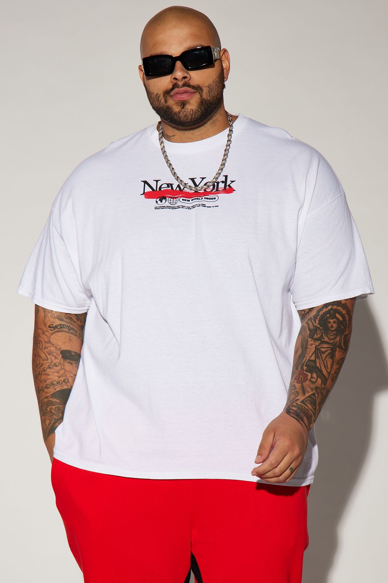 New York The Concrete Jungle Short Sleeve Tee - White sold by Fashion Nova product image thumbnail 5