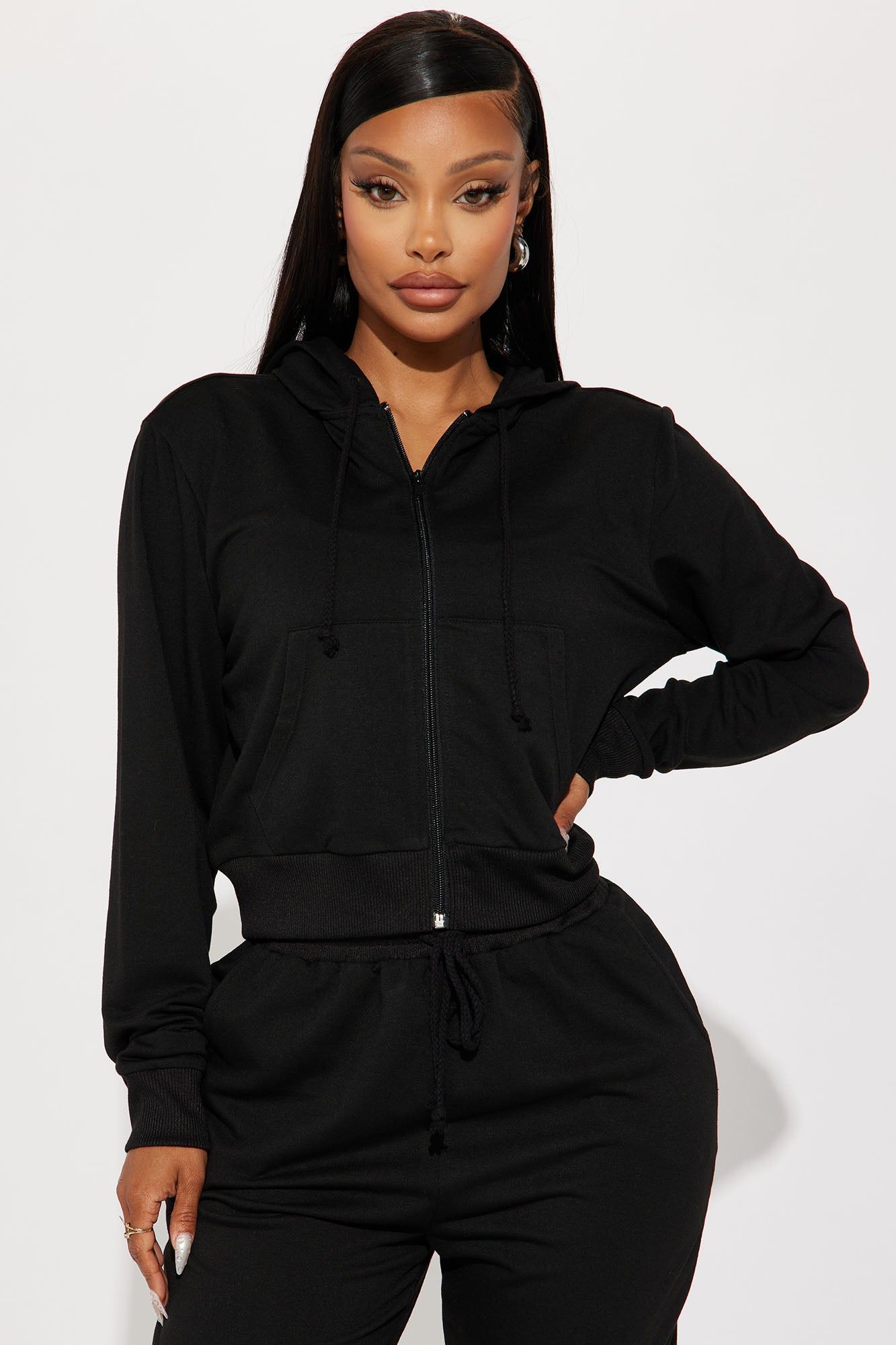 Classic Vibe Jogger Set - Black sold by Fashion Nova product image thumbnail 2