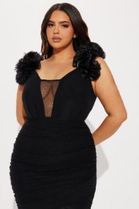 Diana Bandage Mini Dress - Black sold by Fashion Nova