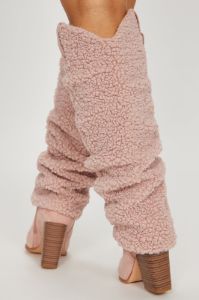 A Keeper Knee High Boots - Pink sold by Fashion Nova