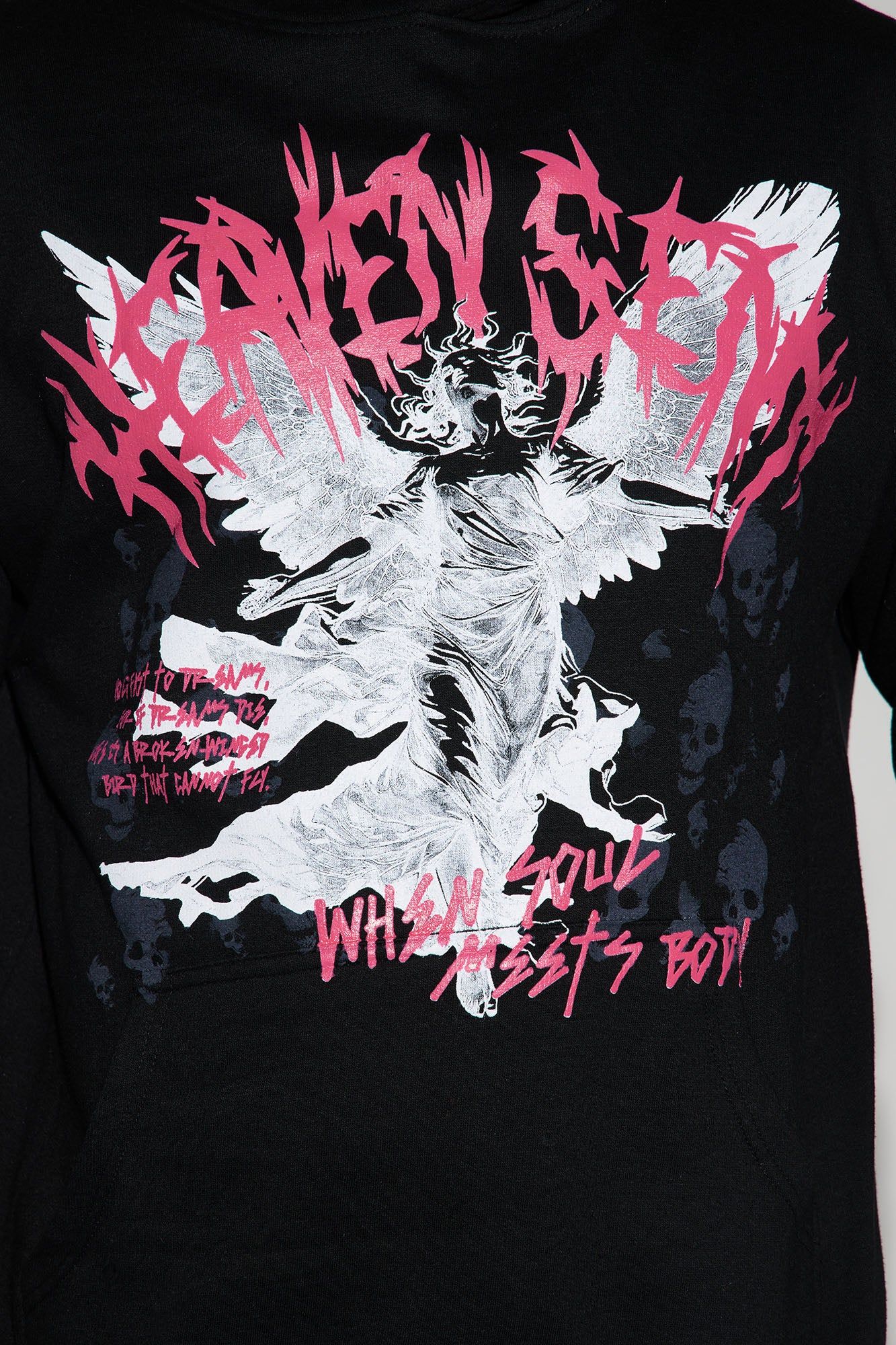 Soul Meets Body Hoodie - Black sold by Fashion Nova product image thumbnail 3