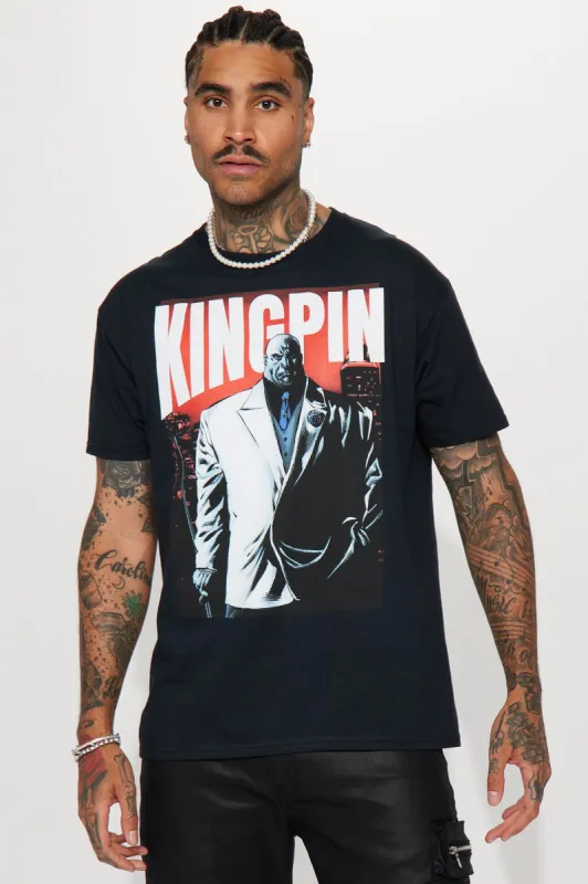Kingpin Big Guy Short Sleeve Tee - Black sold by Fashion Nova