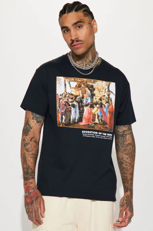 Botticelli Short Sleeve Tee - Black sold by Fashion Nova