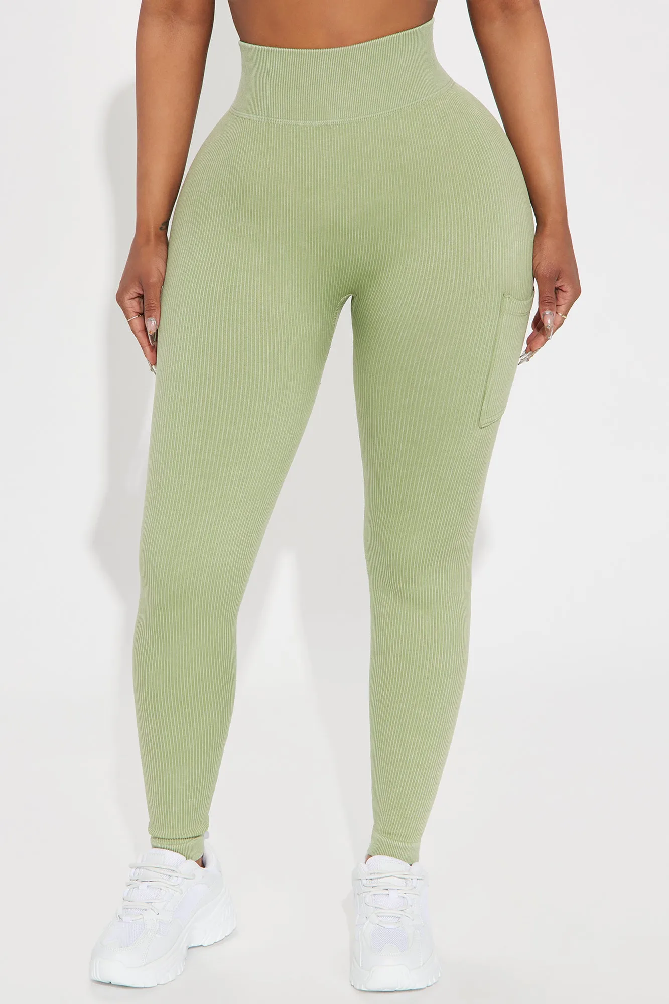 Hotshot Active Legging - Sage sold by Fashion Nova product image thumbnail 2