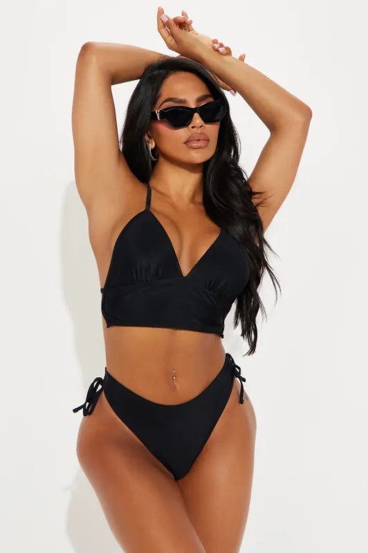 Sammy 2 Piece Tankini - Black sold by Fashion Nova
