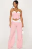 Office Babe Pant Set - Pink sold by Fashion Nova
