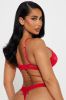 Showing Off Extreme Push Up Lace Bra - Red sold by Fashion Nova