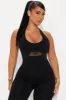 Keep Your Balance Active Jumpsuit - Black sold by Fashion Nova