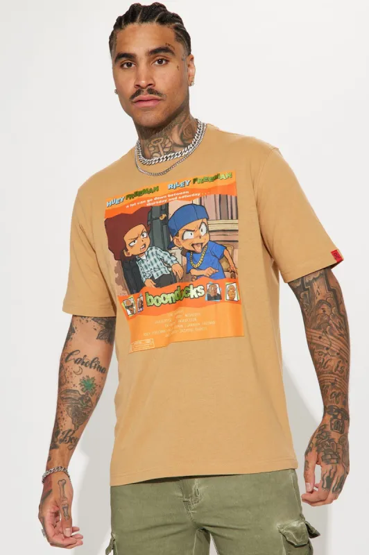 Boondocks Friday Short Sleeve Tee - Khaki sold by Fashion Nova