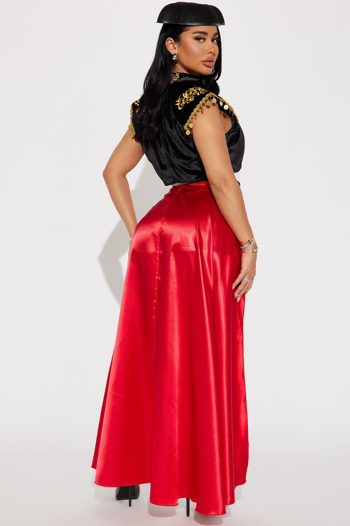 Sultry Matador 4 Piece Costume Set - Black/Red sold by Fashion Nova product image thumbnail 3
