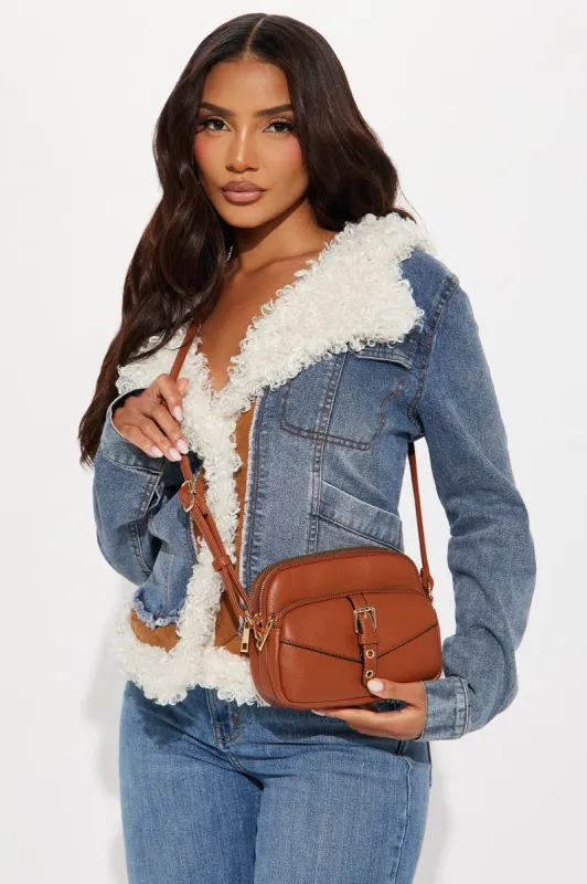 Miss Josie Crossbody Bag - Tan sold by Fashion Nova