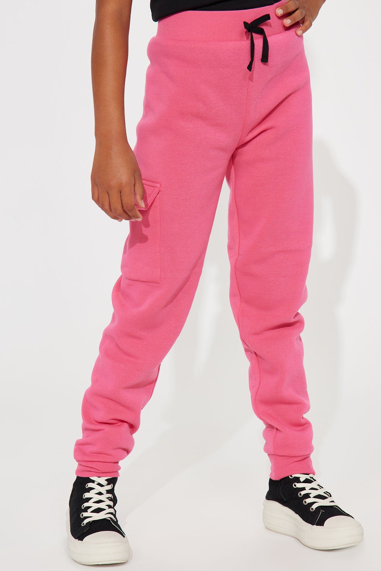 Mini Rarin To Go Fleece Joggers - Hot Pink sold by Fashion Nova product image thumbnail 2