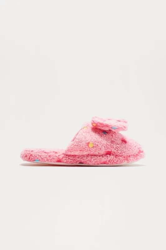Cuddle With Me Slippers - Pink sold by Fashion Nova