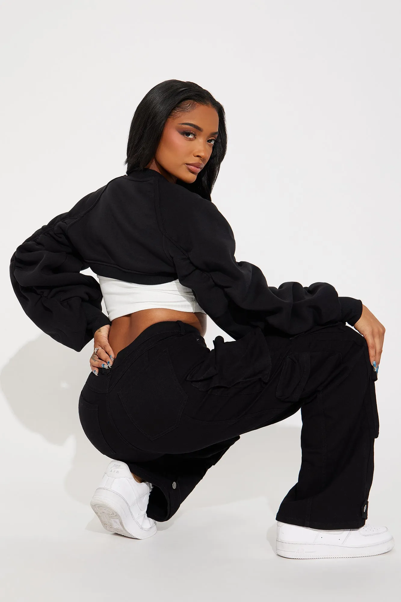 Cute And Comfy Bolero - Black sold by Fashion Nova product image thumbnail 3