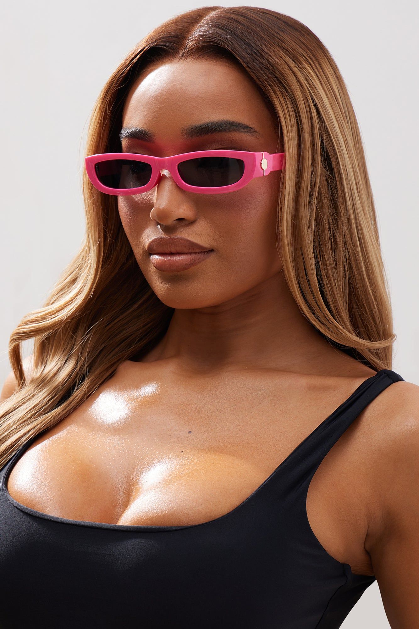 Spring Breeze Sunglasses - Pink sold by Fashion Nova