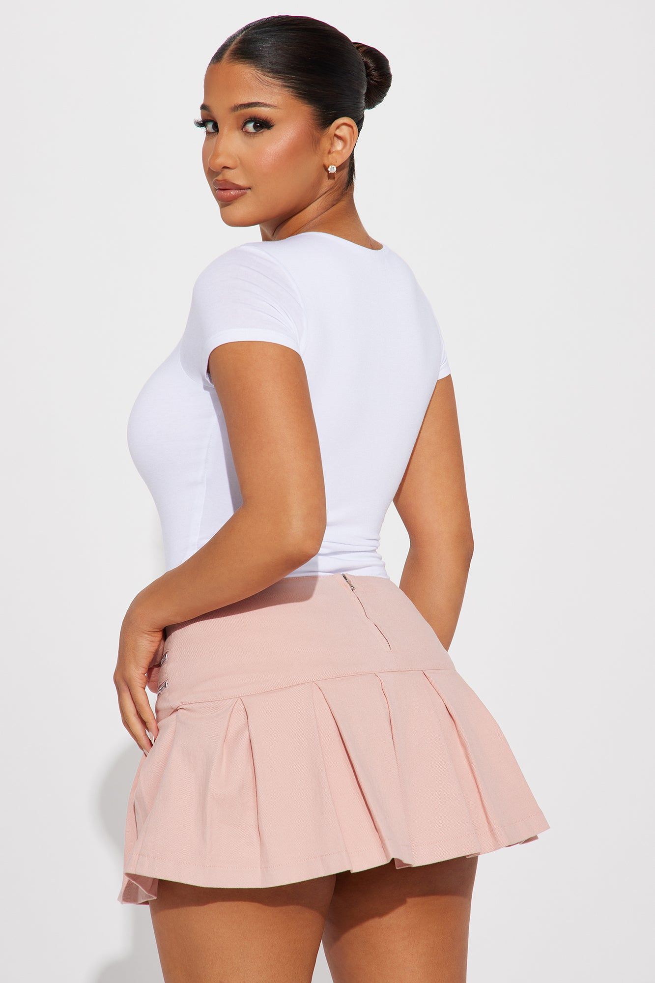 Samara Double Layered Bodysuit - White sold by Fashion Nova product image thumbnail 4