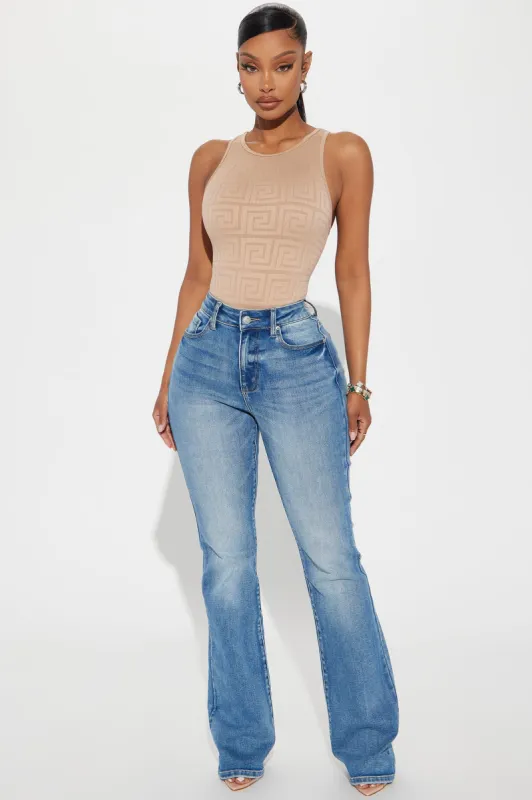 Winnie Stretch Bootcut Jeans - Medium Wash sold by Fashion Nova