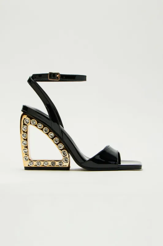 Midnight Muse Wedges - Black sold by Fashion Nova