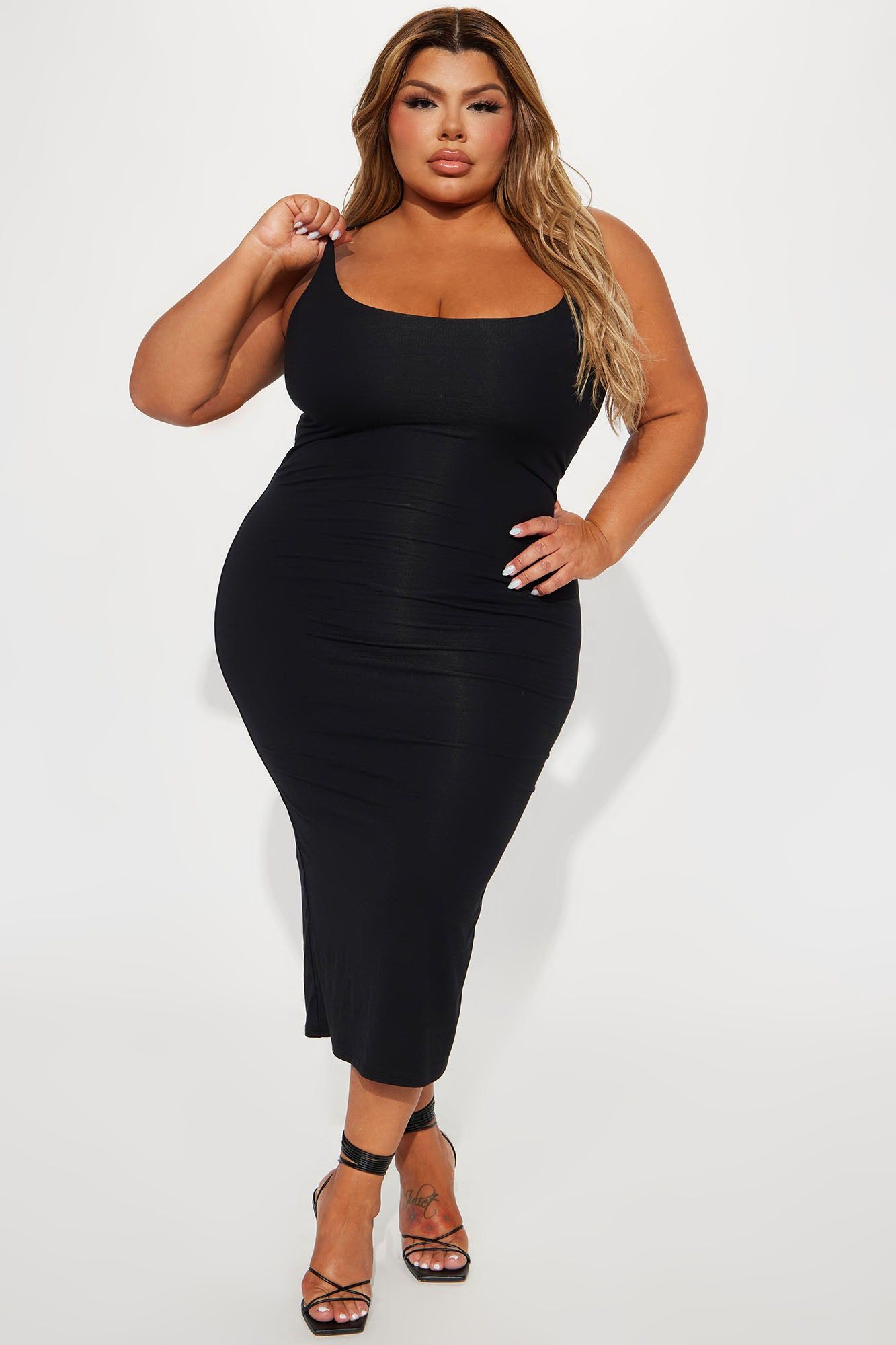 Ajay Midi Dress - Black sold by Fashion Nova product image thumbnail 4