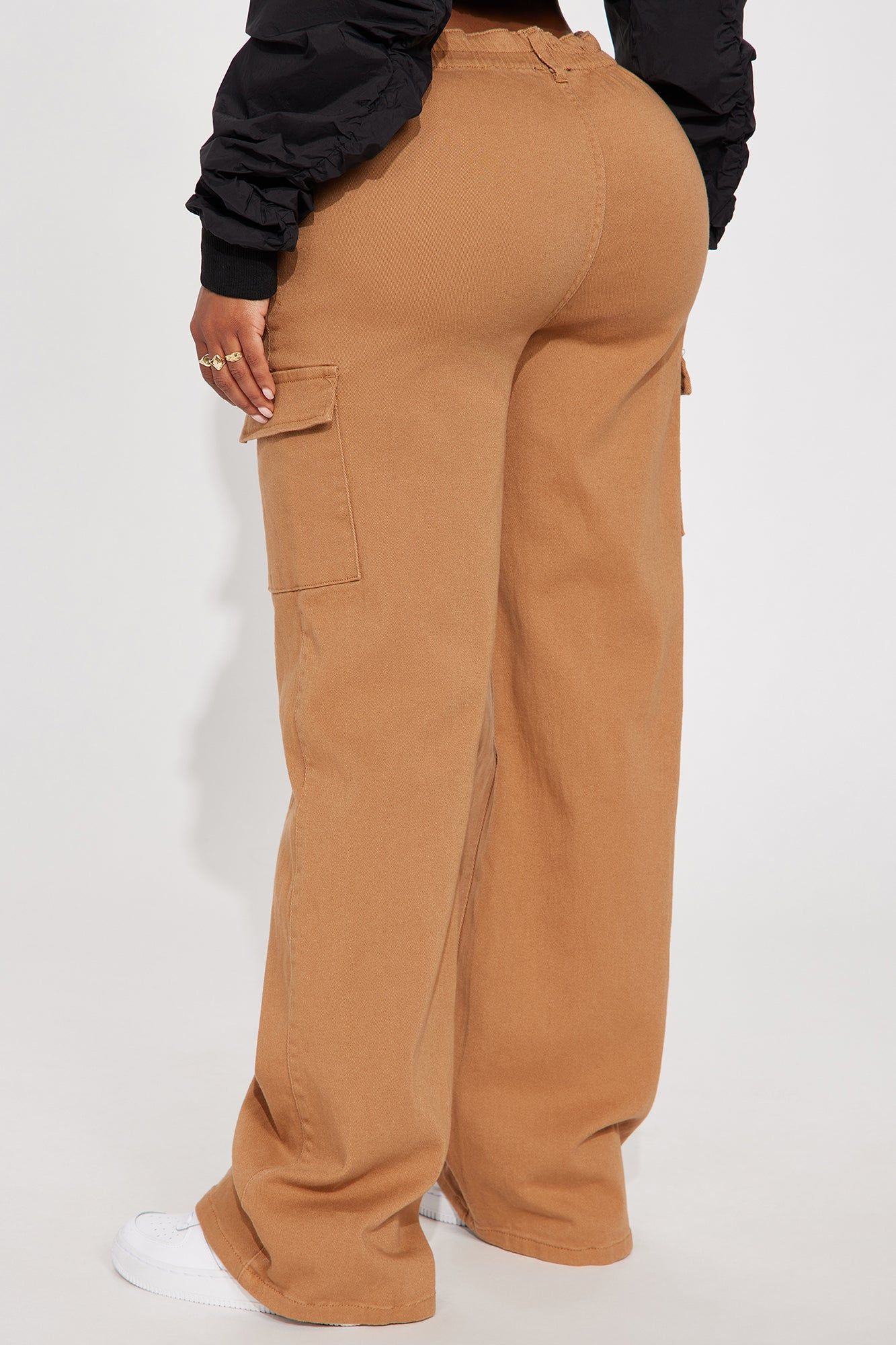 Nice to Meet You Cargo Pant - Camel sold by Fashion Nova product image thumbnail 3
