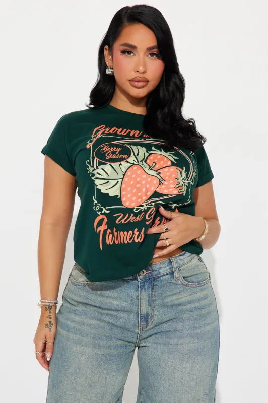 Farmers Market Graphic Tee - Hunter sold by Fashion Nova