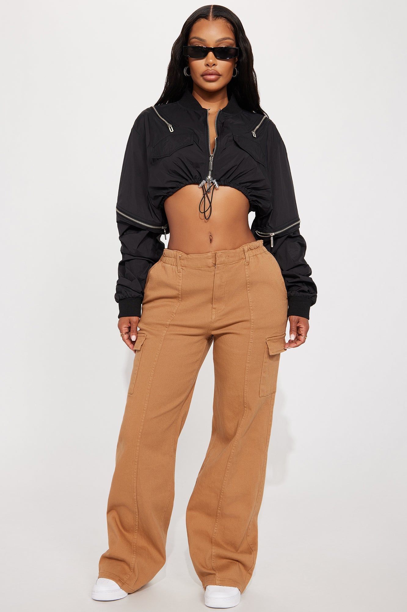 Nice to Meet You Cargo Pant - Camel sold by Fashion Nova