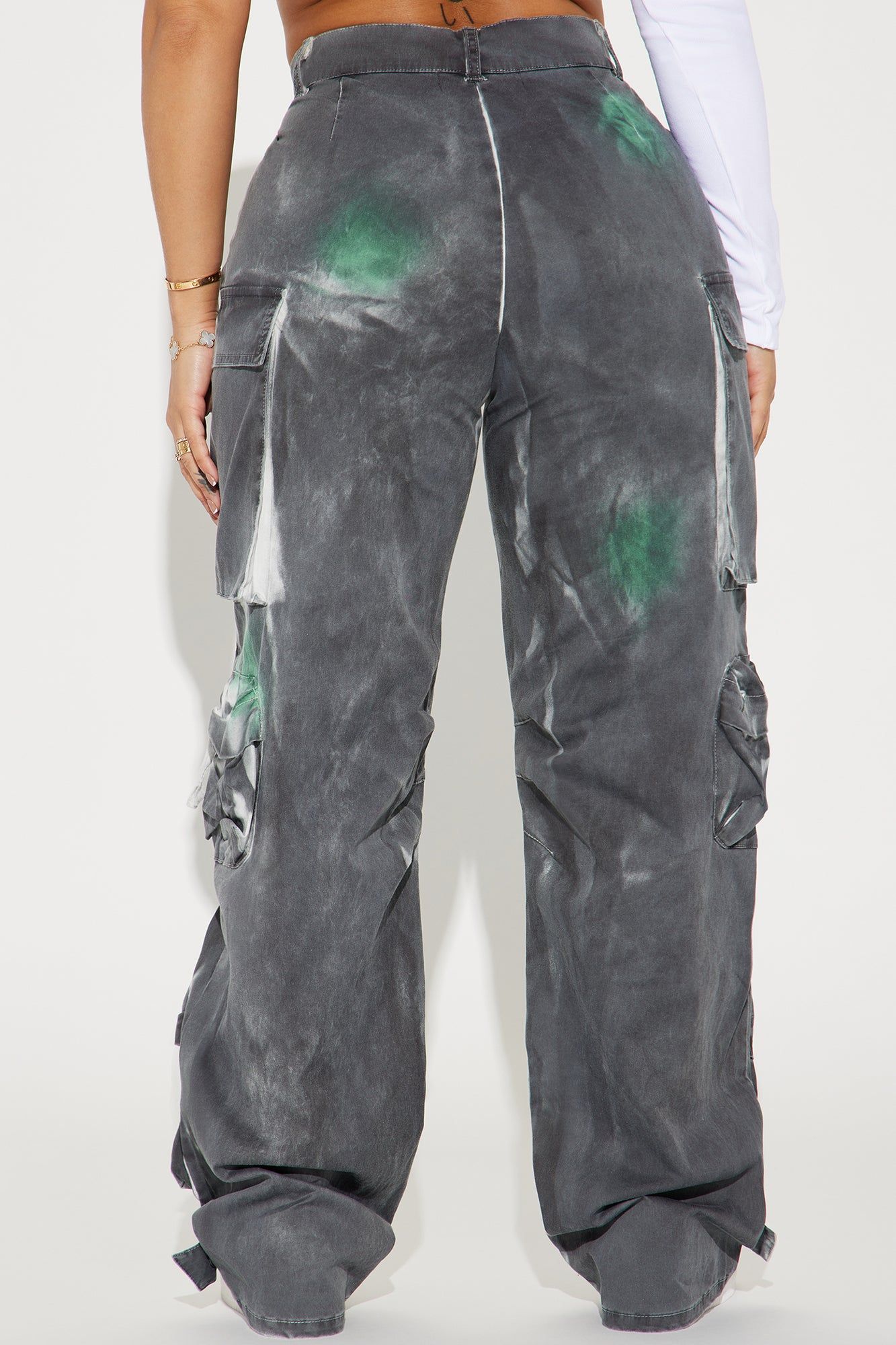 Big Time Cargo Pant - Charcoal/combo sold by Fashion Nova product image thumbnail 3