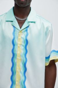 Milazzo Shirt - Green/combo sold by Fashion Nova