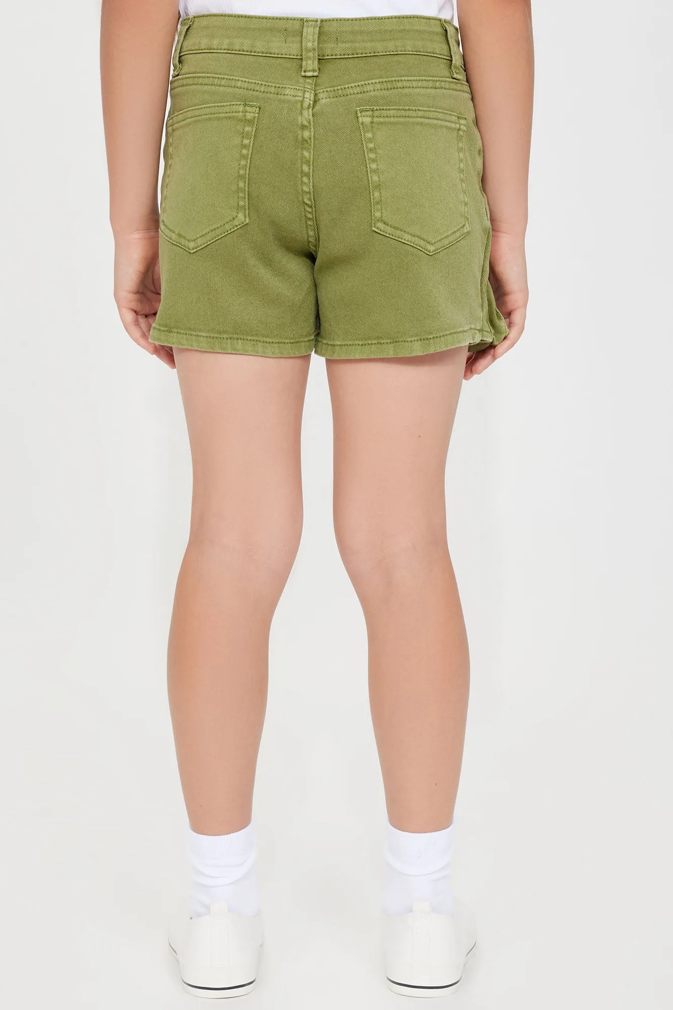 Mini No Limit Cargo Skort - Olive sold by Fashion Nova product image thumbnail 4