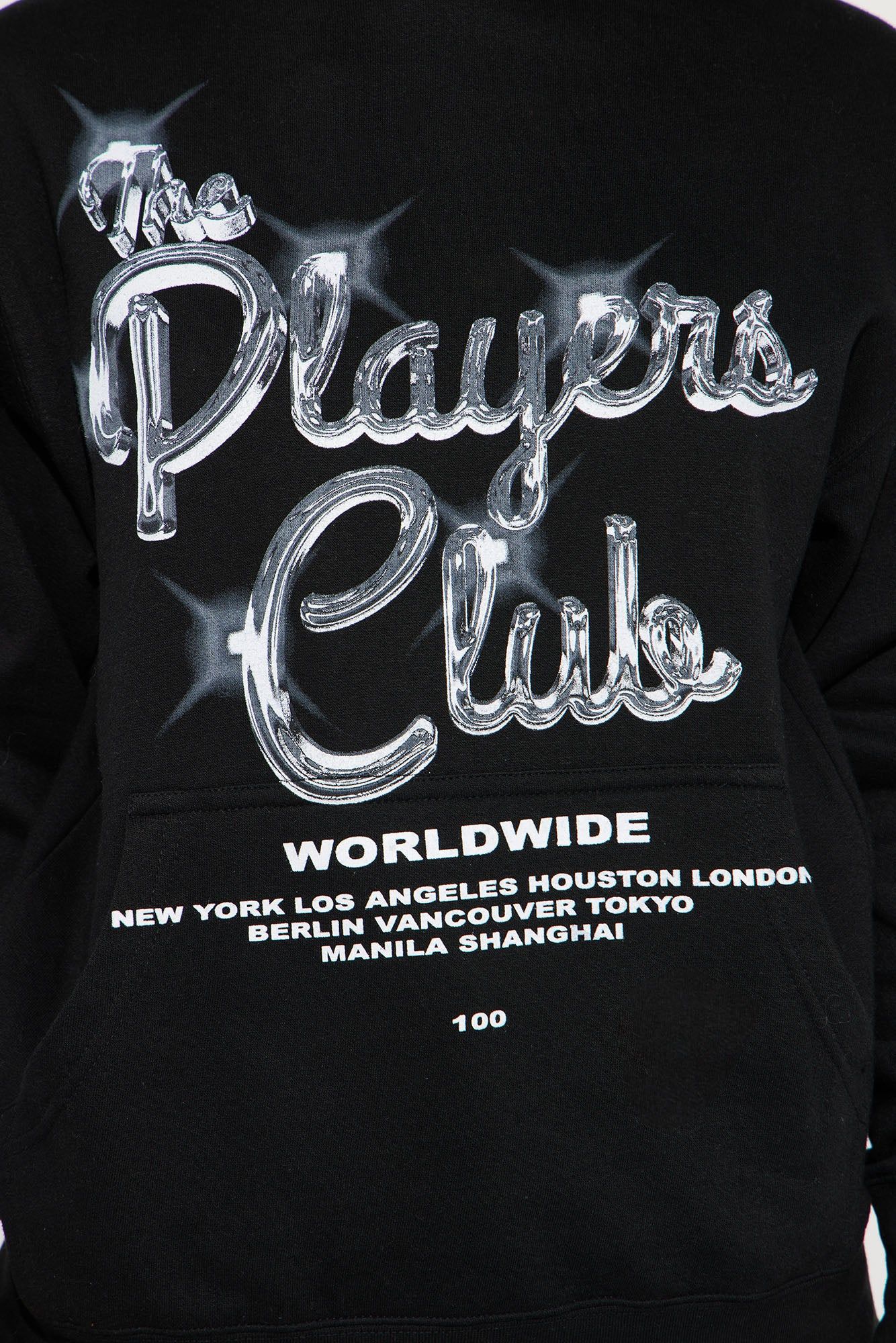 The Players Club Graphic Hoodie - Black sold by Fashion Nova product image thumbnail 4