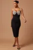 Madelyn Embellished Mini Dress - Black sold by Fashion Nova