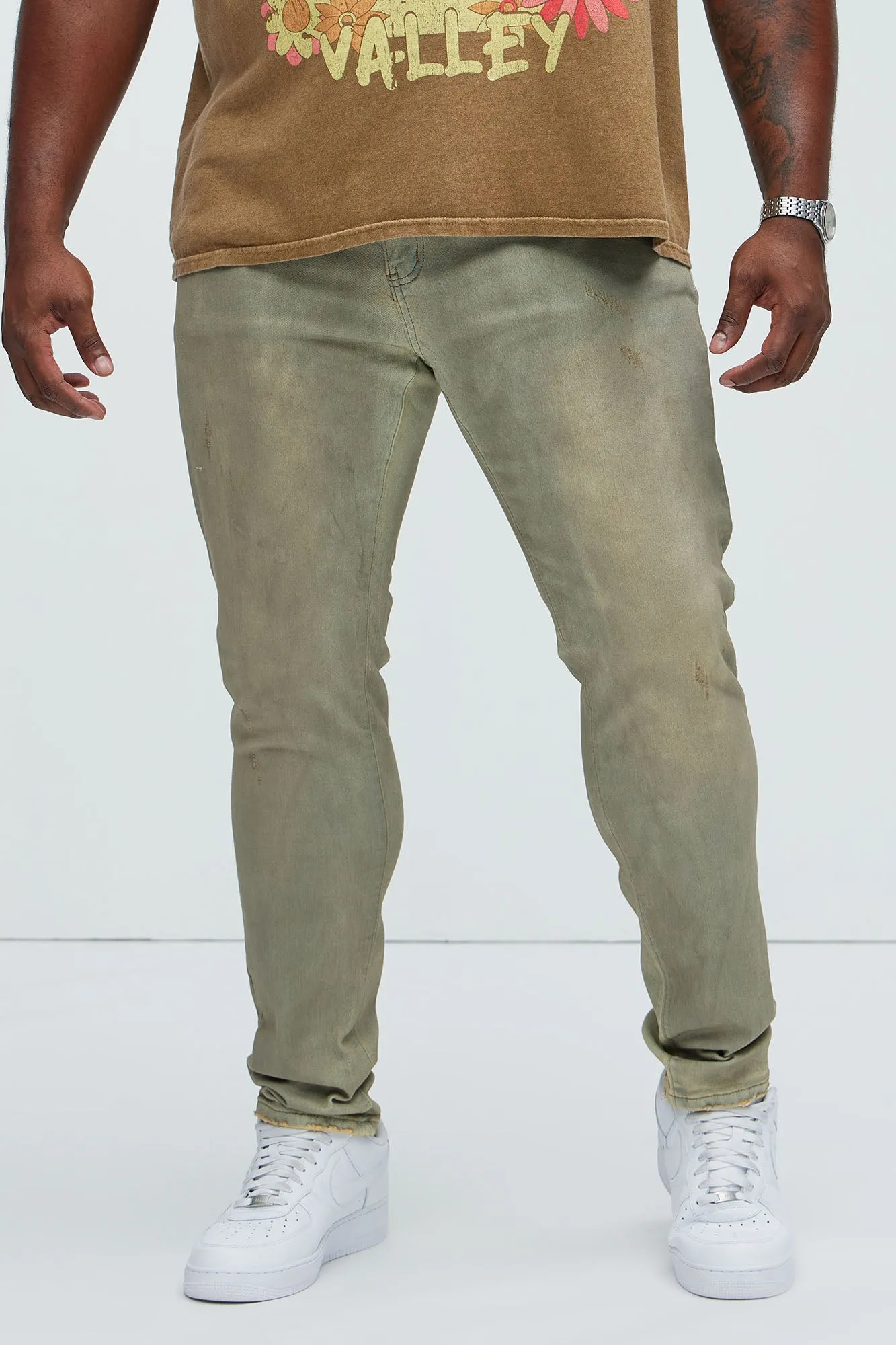 Dirt On My Name Skinny Jeans - Vintage Blue Wash sold by Fashion Nova product image thumbnail 5