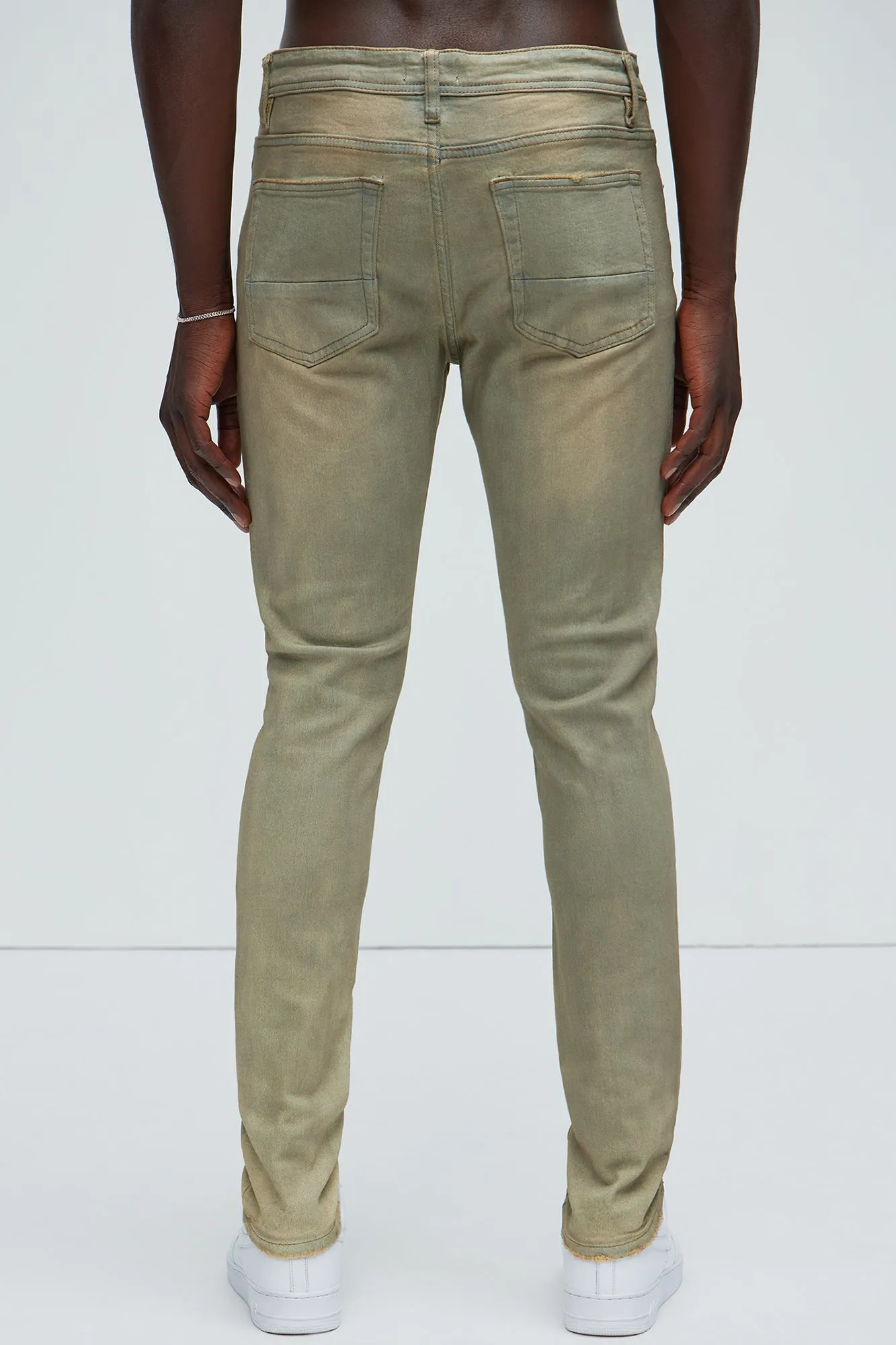 Dirt On My Name Skinny Jeans - Vintage Blue Wash sold by Fashion Nova product image thumbnail 4