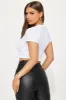 Bitch I'm A Scorpio Fitted Tee - White sold by Fashion Nova