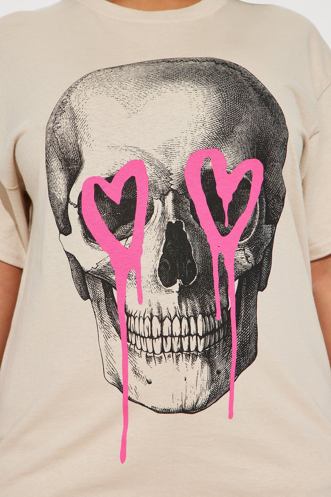 Eternal Love Skull Tshirt - Sand sold by Fashion Nova product image thumbnail 3