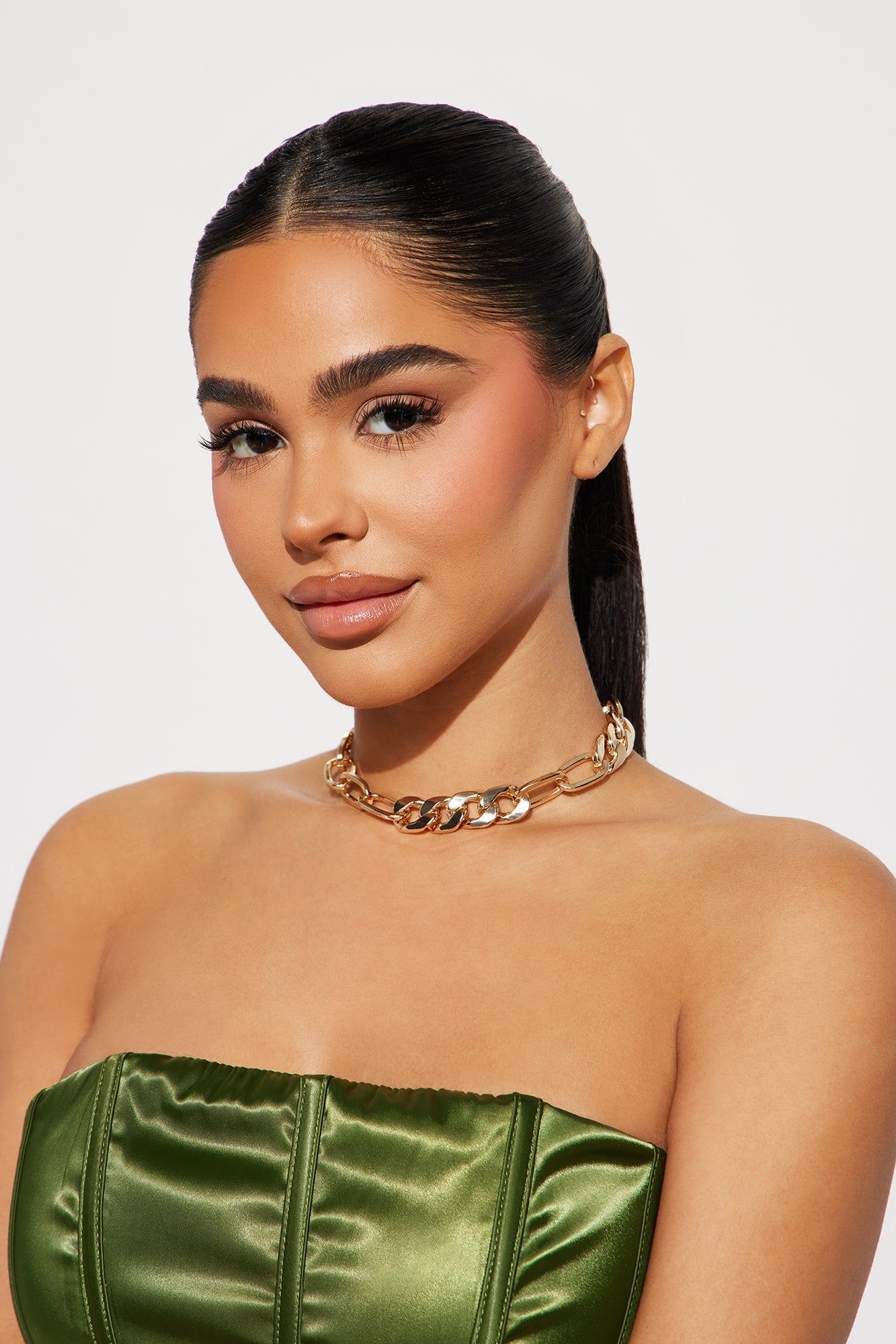 Bossy Moment Necklace - Gold sold by Fashion Nova product image thumbnail 2