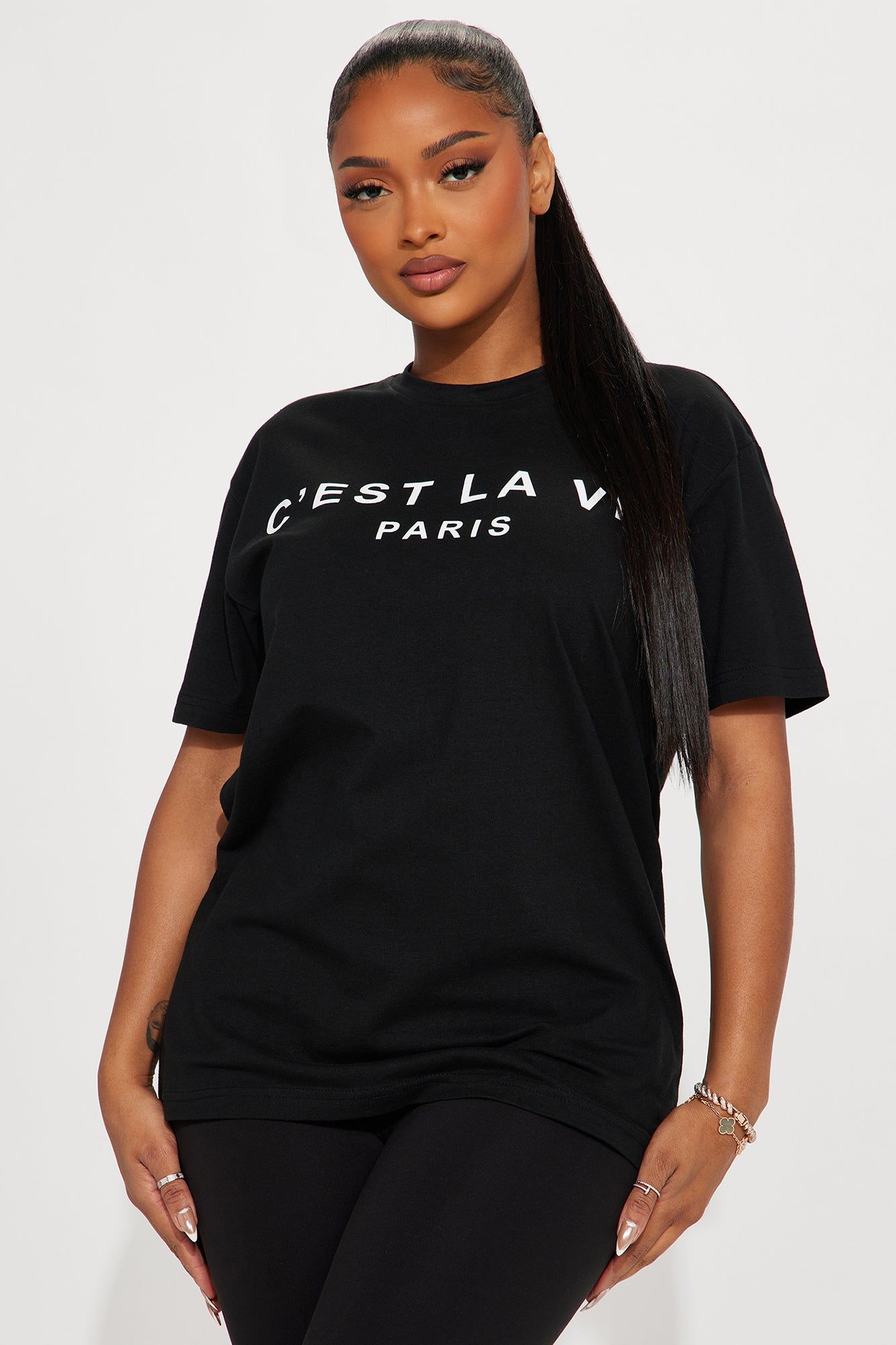 C'est La Vie Legging Set - Black sold by Fashion Nova product image thumbnail 2